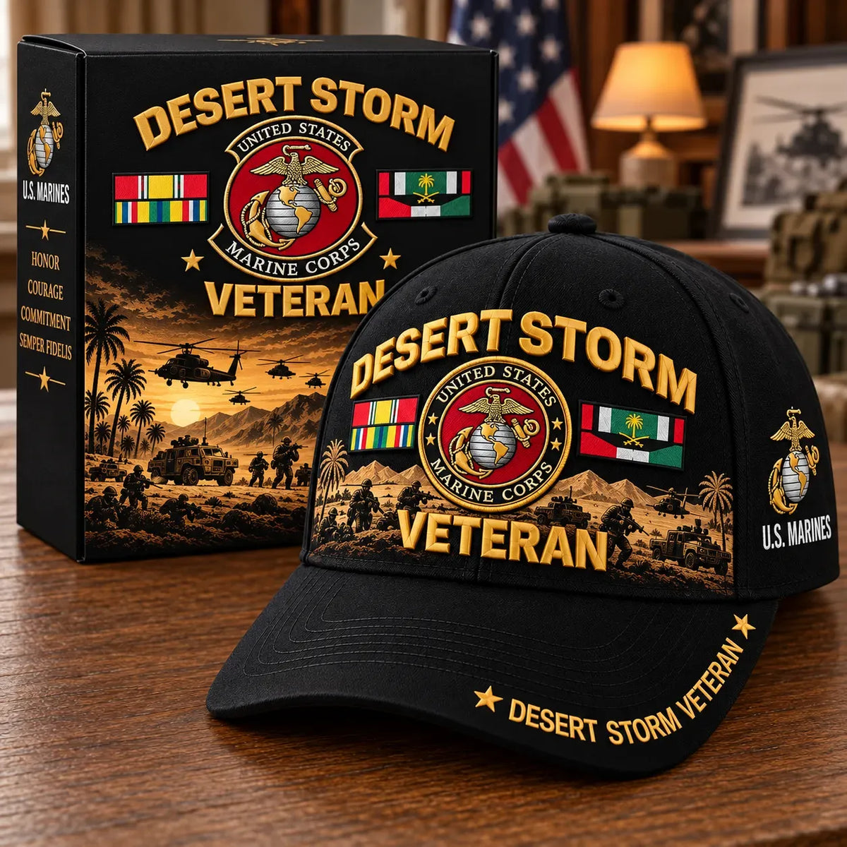 🎖️ Desert Storm Veteran Cap – Your Service. Your Pride. (1991–2026 - 35TH ANNIVERSARY)
