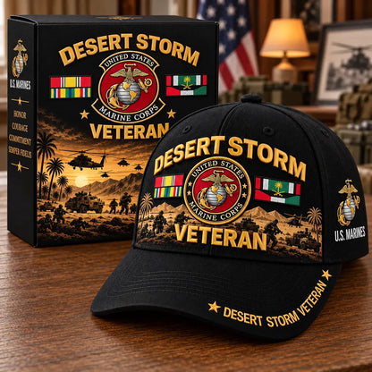 🎖️ Desert Storm Veteran Cap – Your Service. Your Pride. (1991–2026 - 35TH ANNIVERSARY)