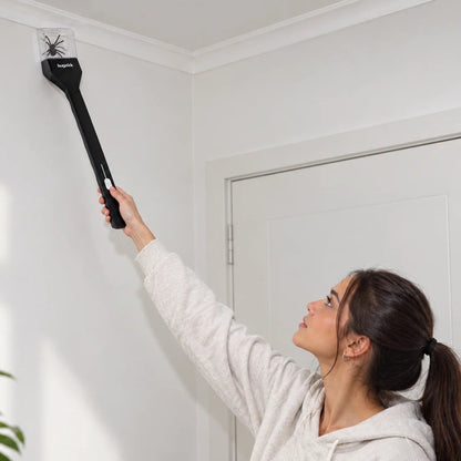 🕷️ Humane Spider & Bug Catcher | 75cm Long-Handle Release Tool