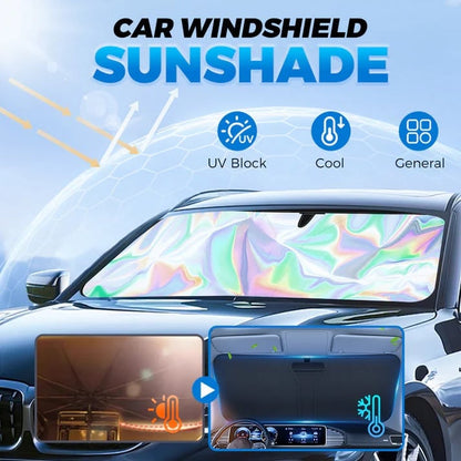🎉🌊2026 Summer Hot Sale-💥2026 Foldable Anti-UV Windshield Sunshade