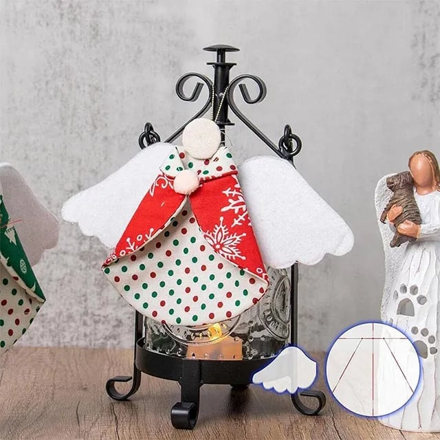 💥🏆Guardian Angel Christmas Ornaments Template -With Instructions