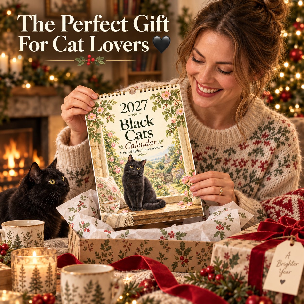 🐈‍⬛📅 2027 Black Cats Calendar - A Year Filled With Feline Charm