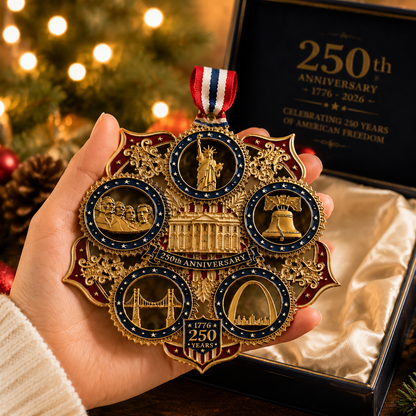 ❤️🔥Last 30pcs🔥❤️✨250th Anniversary Christmas Tree Ornament