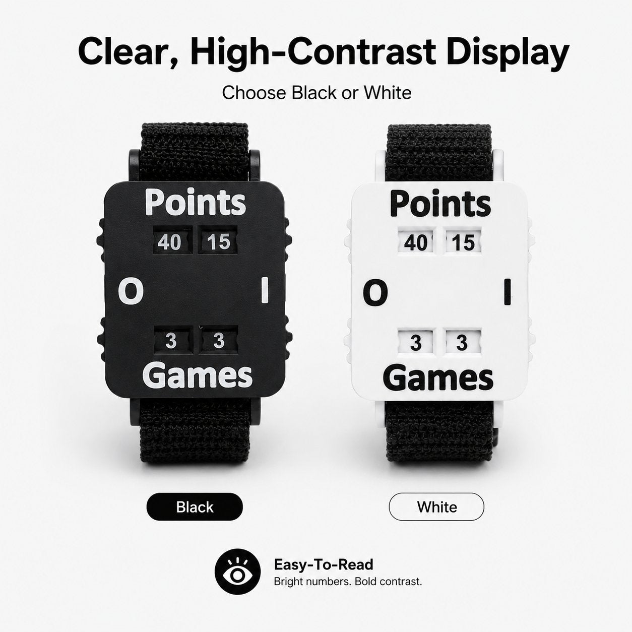 ✨🎾 Wrist Tennis Score Keeper – Never Lose Track Of The Score Again