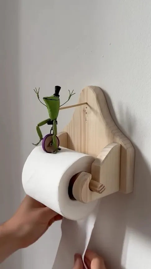 🐸 Creative Animal Toilet Paper Holder