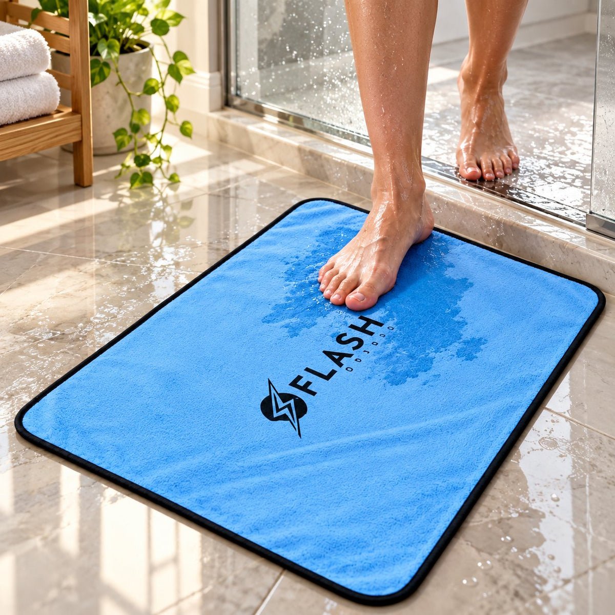 🛁 Super Absorbent Quick-Dry Floor Mat