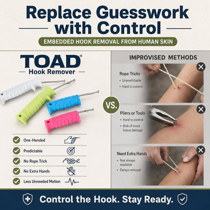 Fishhook Removal Tool for Safer and Faster Hook Extraction