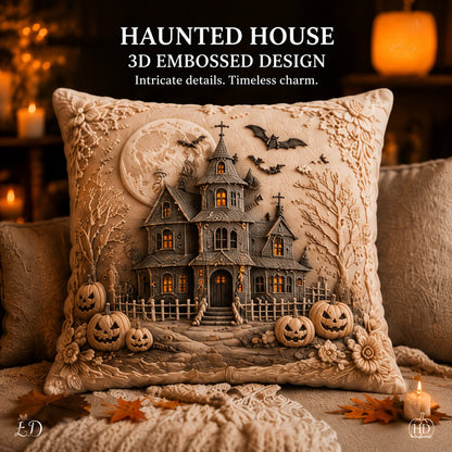 🏆 50K+ SOLD!🎃3D Embossed Halloween Pillow Covers