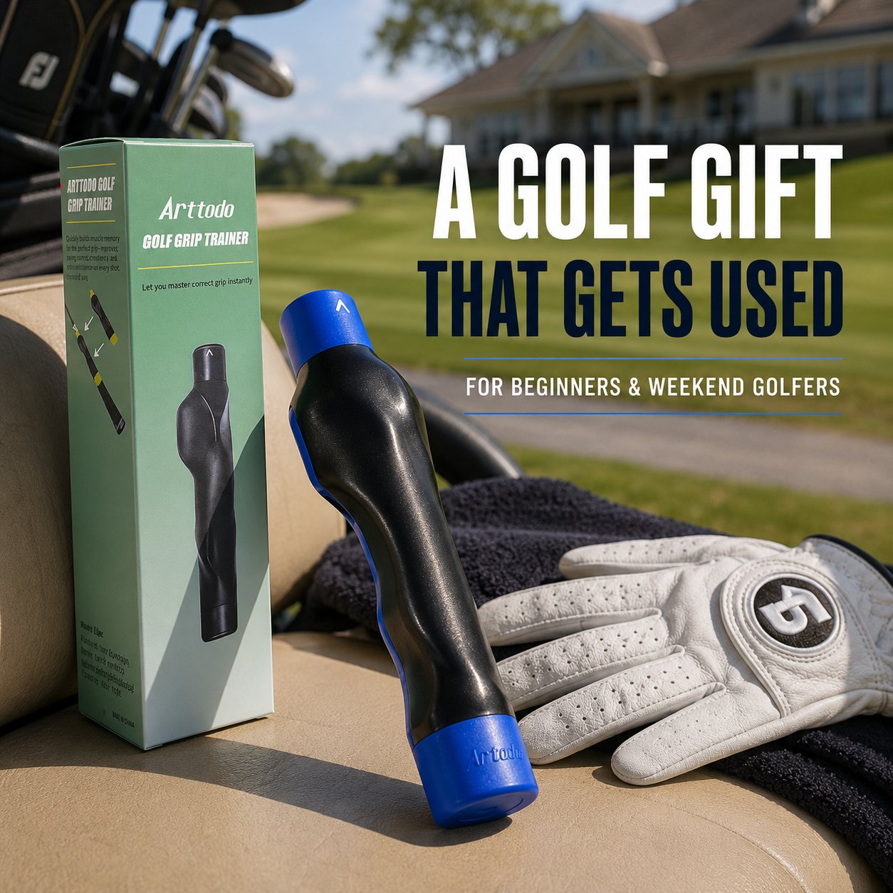 🔥Last Day 49% OFF - Golf Grip Trainer — Fix Your Grip Before It Ruins Your Swing