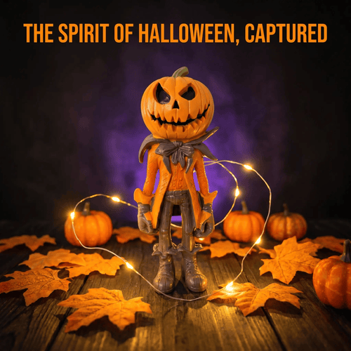 🎁🎉Only $32.99 This Week🌟👻Halloween Pumpkin Man Figurine/Decoration🎃