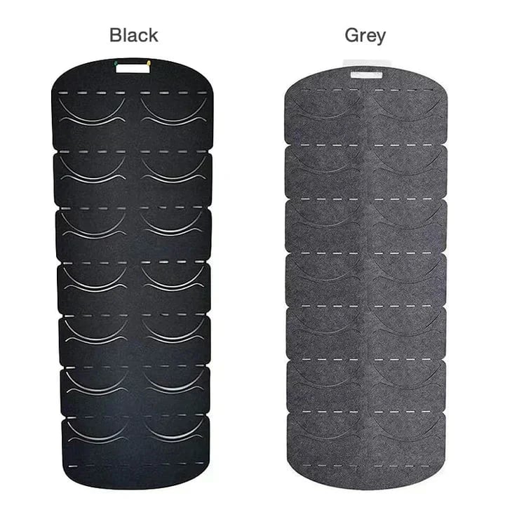 Hanging Hat Rack with 14 Pockets – Keeps hats in shape, no creases. Space‑saving, easy to hang. Perfect for caps & sun hats!