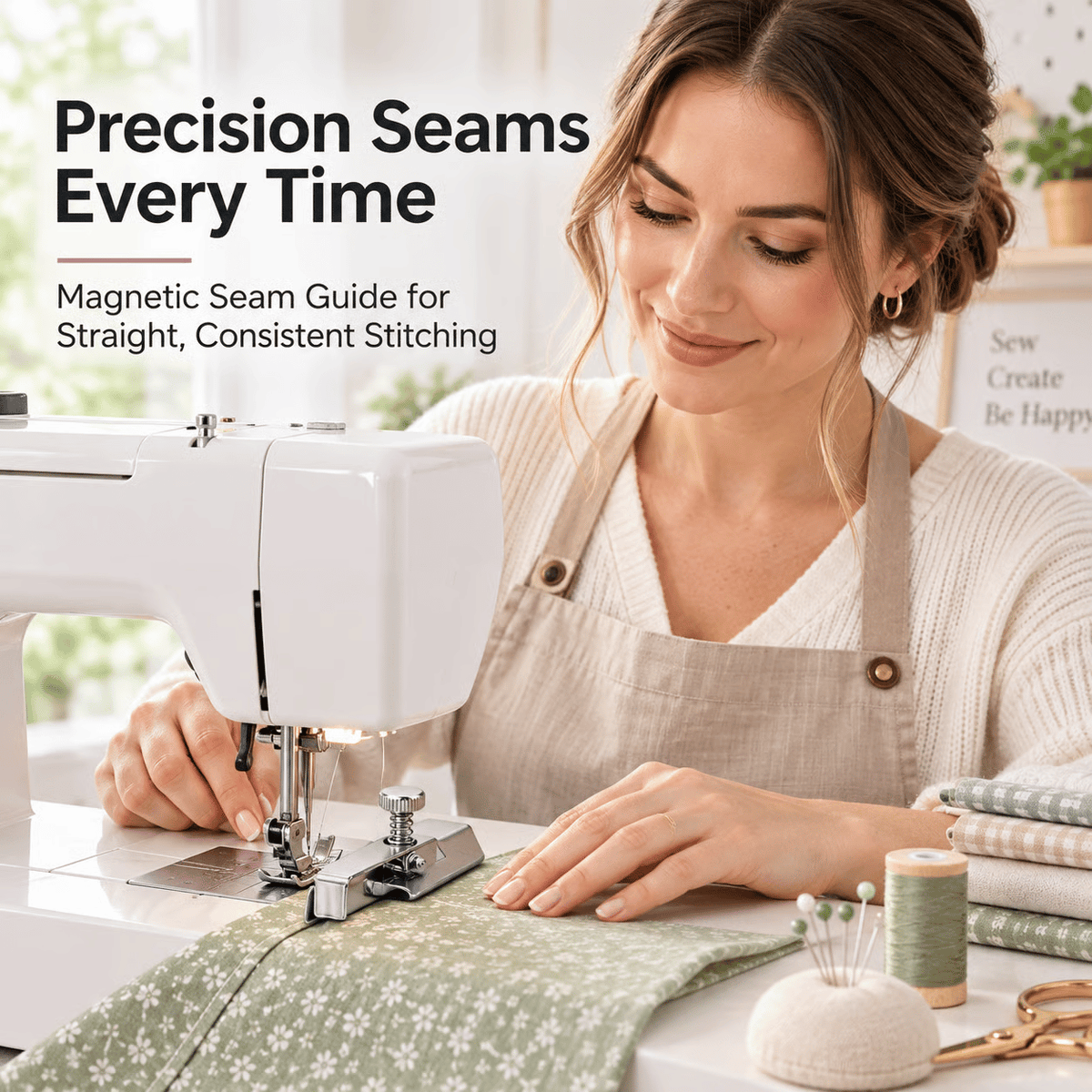 🔥Magnetic Seam Guide for Sewing Machine