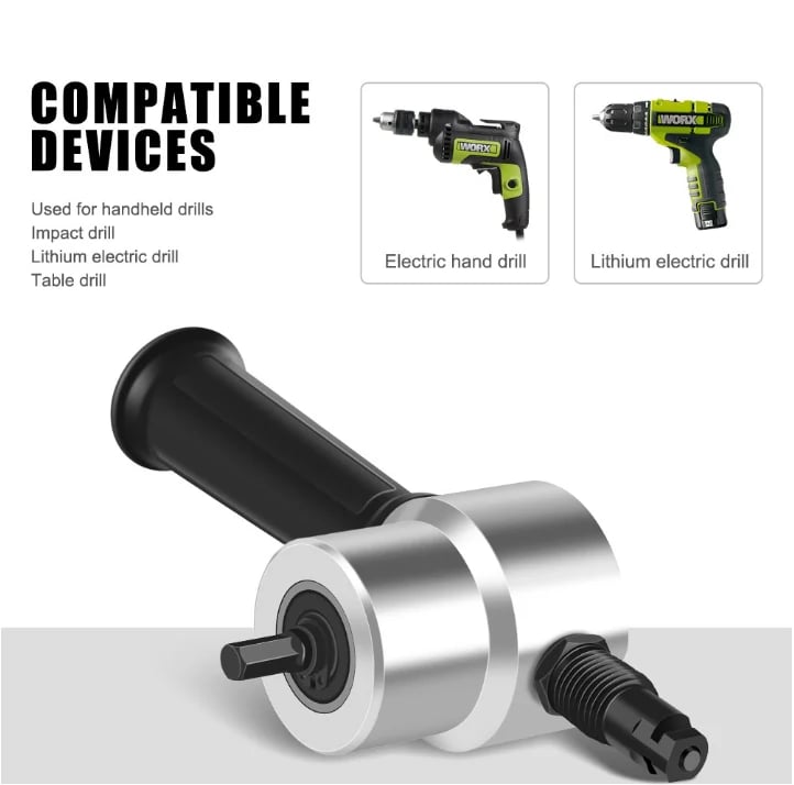🔩 Double Head Metal Sheet Nibbler Cutter