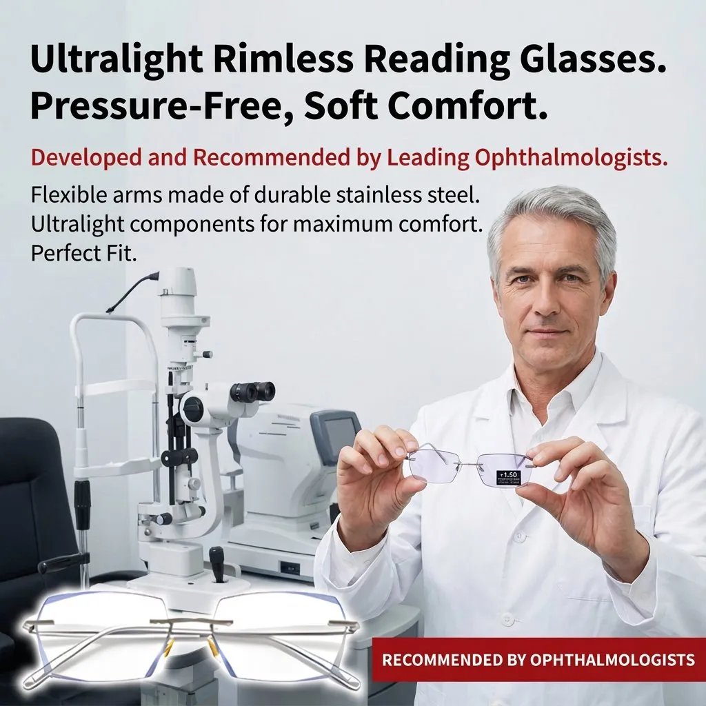 🔥🎁[Co-Created by Designers]Gypsophila Smart Zoom and Color-Changing Reading Glasses