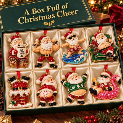 2026 Santa’s Off-Duty Christmas Ornaments – 8 Sparkling Designs to Make Spirits Bright