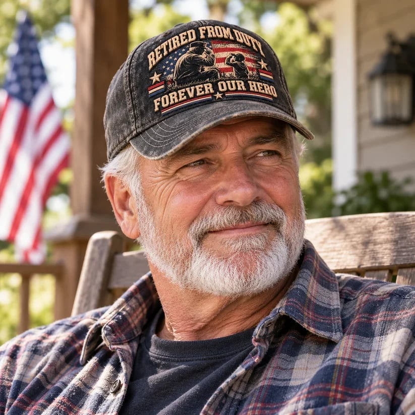 🇺🇸 Forever Our Hero™ – Veteran & Grandpa Tribute Cap | 2 Meaningful Designs 🧢