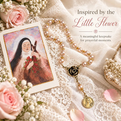 🌹 St. Thérèse Little Flower Rose Novena Chaplet