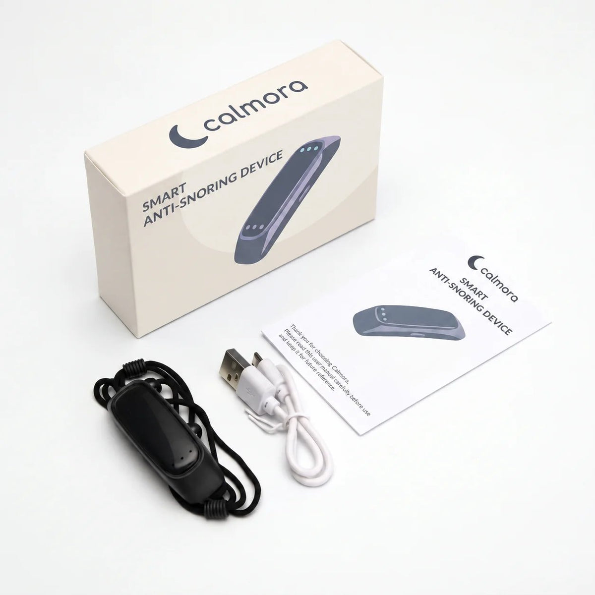 Snore-Responsive Wearable – Under-Chin Vibration Device