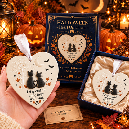🎃❤️ Fall Family Connection Heart Ornaments | 7 Designs