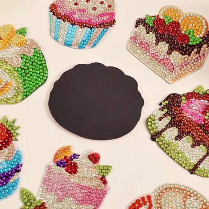 🎂 8 Cute Food-Themed Magnetic Designs — A Fun & Relaxing Craft Experience For Kids, Adults & Families