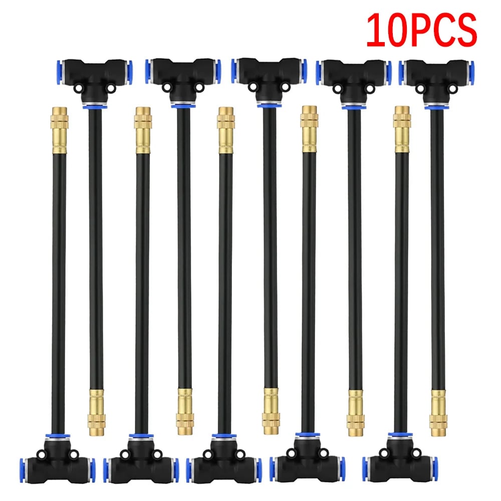 360° Adjustable Brass Misting Nozzles – Garden & Patio Watering System