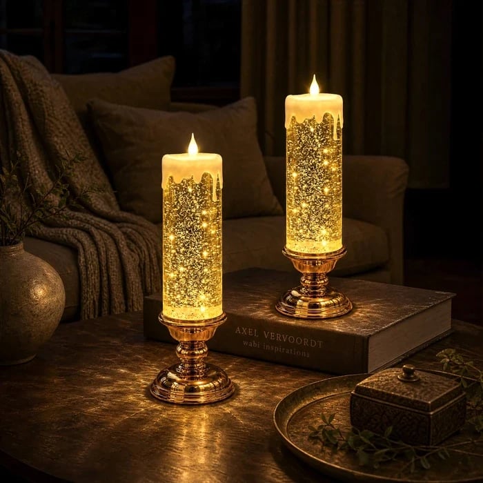 🔥HOT SALE🔥49% OFF✨Glimmering Glitter Glow Candle