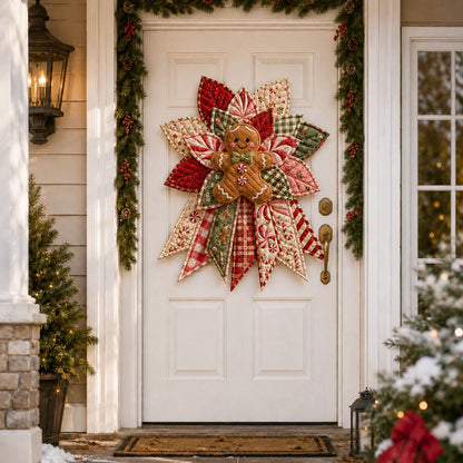 ⏳ Last Day 49% OFF – 🎄Beginner-Friendly Oversized Christmas Character Quilted Door Hanger Sewing Kit | Complete Kit with All Tools & Step-by-Step Guide Included 💕