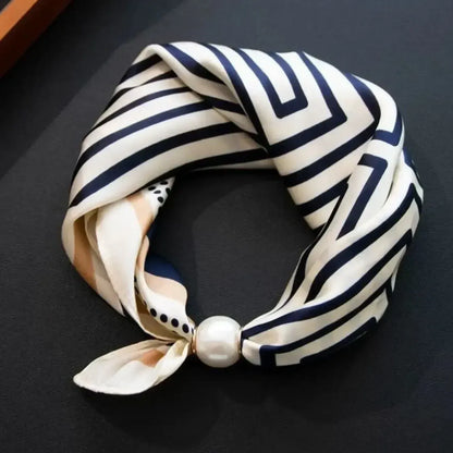 🔥2026 Hot Sale✨ Pearl Necklace Scarf with Magnetic Clasp