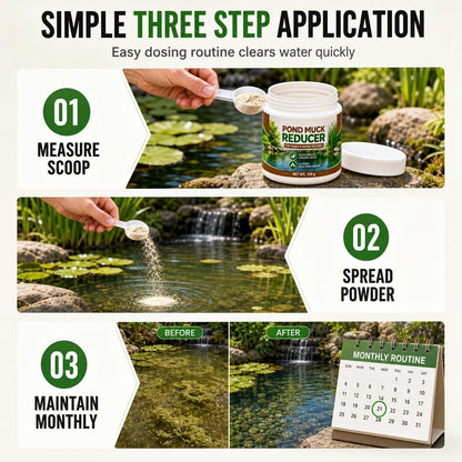 Pond Water Clarifier Powder for Fish Ponds and Pools