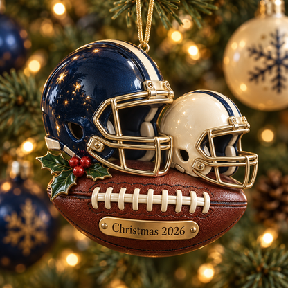 2026 Touchdown Christmas Ornaments – 8 Unique Football Helmet Designs for Football Fans & Holiday Traditions