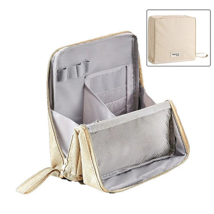 🔥 HOT SALE 🔥Standing Makeup Bag – Portable, Large Capacity