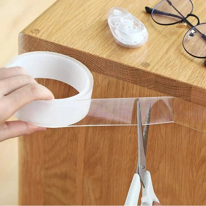 🔥 Last Day 50%Off : Strong Hold Clear Double-Sided Tape  ✨