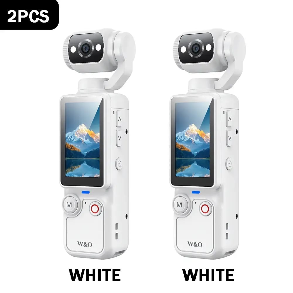 🎥 Upgraded Vlogging Camera – 180° Rotating Lens, Full-Body Video Recorder for Travel, Daily Life & Content Creation