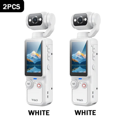 🎥 Upgraded Vlogging Camera – 180° Rotating Lens, Full-Body Video Recorder for Travel, Daily Life & Content Creation