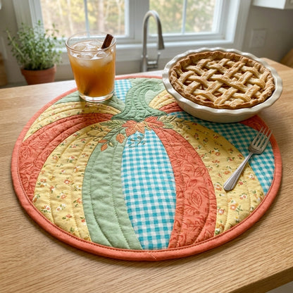 Cozy Pumpkin Patch Mat Sewing Template Set