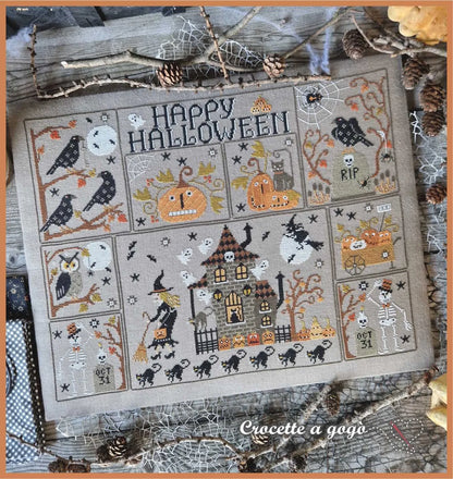 Happy Halloween Cross-Stitch Kit