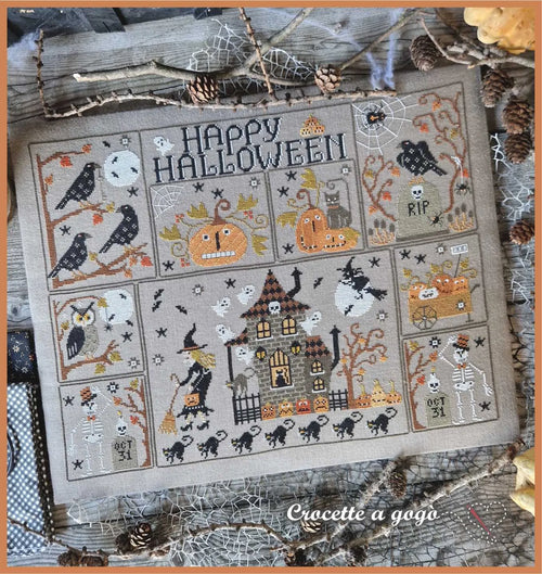 Happy Halloween Cross-Stitch Kit