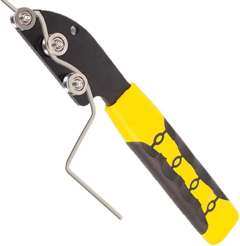 🔩Stainless Steel Cable Straightener Tool - Professional Manual Untwisting & Bending Device for Electricians, HVAC & Telecom Projects🔧