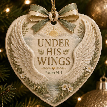 ⏳ Last Day 49% OFF – ✝️ Christian Scripture Ceramic Heart Ornament Collection | 9 Faith-Inspired Designs with Bible Verses, Elegant Ribbon & Timeless Christmas Details ❤️✨