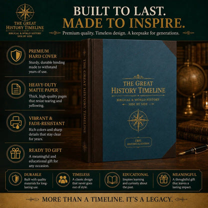 Biblical World History Fold‑Out Timeline Chart