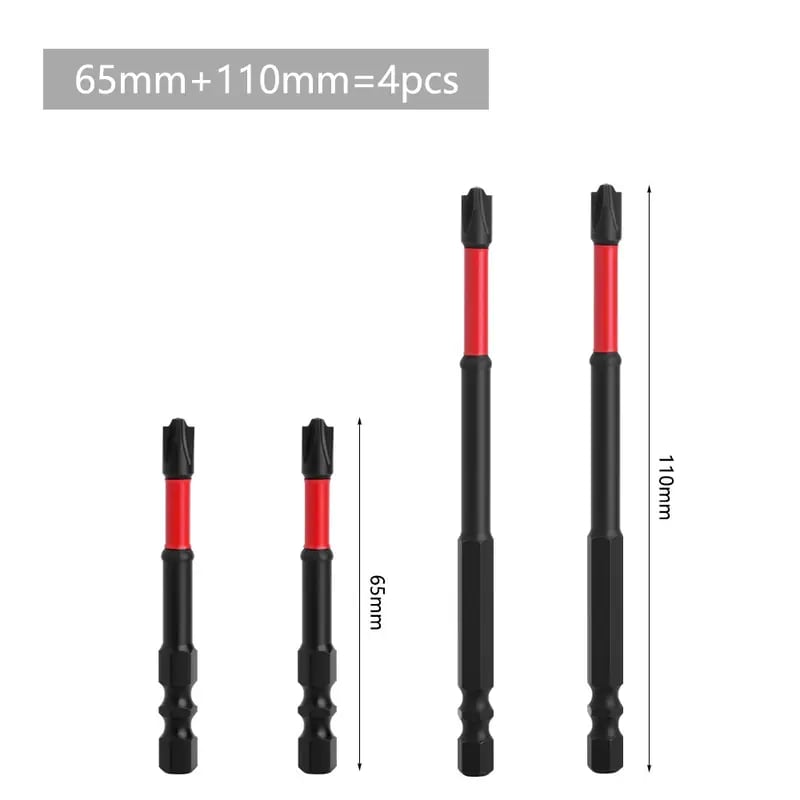 FPH2 lmpact Screwdriver Bit Set(10Pcs)
