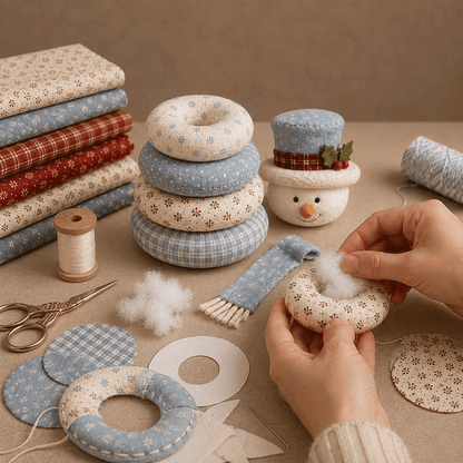 🔥49% Off Last Day - BUY 3 GET 1 FREE🎅 DIY Christmas Patchwork Doll Kit