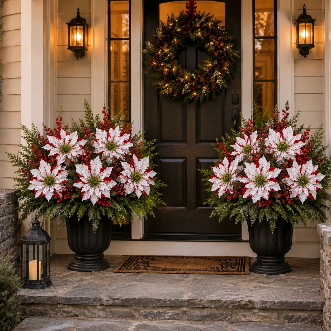 🎉❀Last Day 50% OFF🔥Christmas Poinsettia Planter Inserts