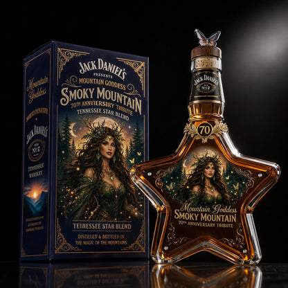The Mountain Goddess Star-Shaped Decanter: Smoky Mountain Tribute Edition