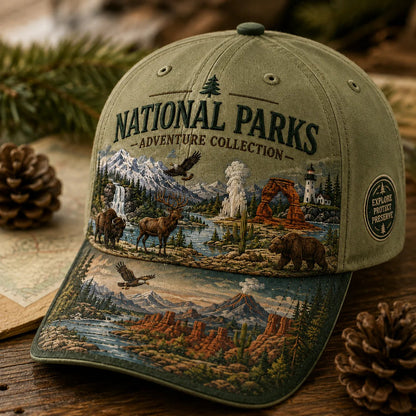 🔥 Last Day Promo: 49% OFF - 🏞️National Park Adventure  Cap