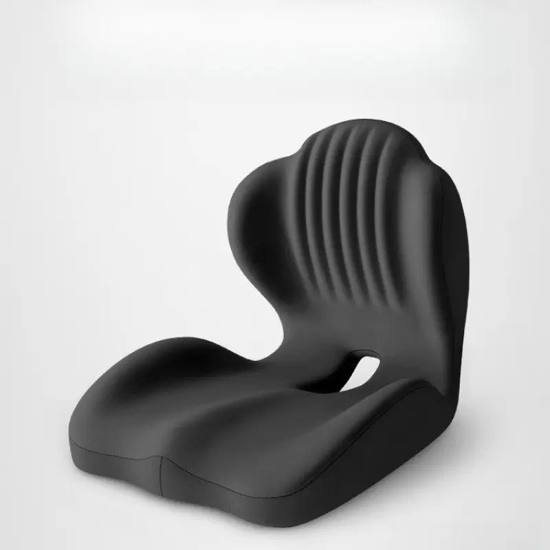 Ergonomic Memory Foam SeatCushion with Lumbar & BackSupport, Relieves Back Pain,Reduces Pressure