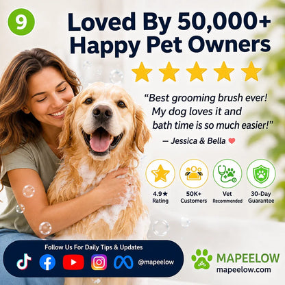 🎉 2026 Sale — Over 32,400 Sold 🧴 Pet Bath Brush – Grooming Tool 🐾📢📢Buy 2 Get 1 Free!!