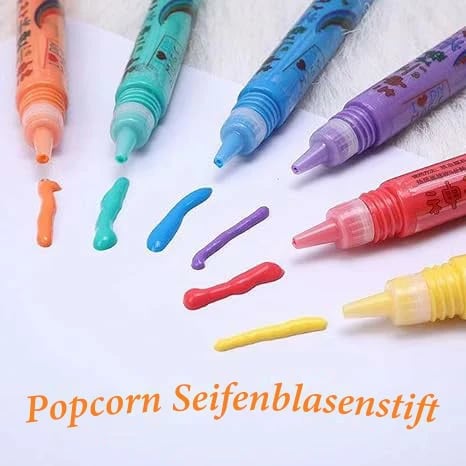 Magic Puffy 3D Art Pens – Heat-Activated Craft Markers