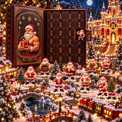 💪🎅 Santa Strength 24-Day Countdown Advent Calendar 2026
