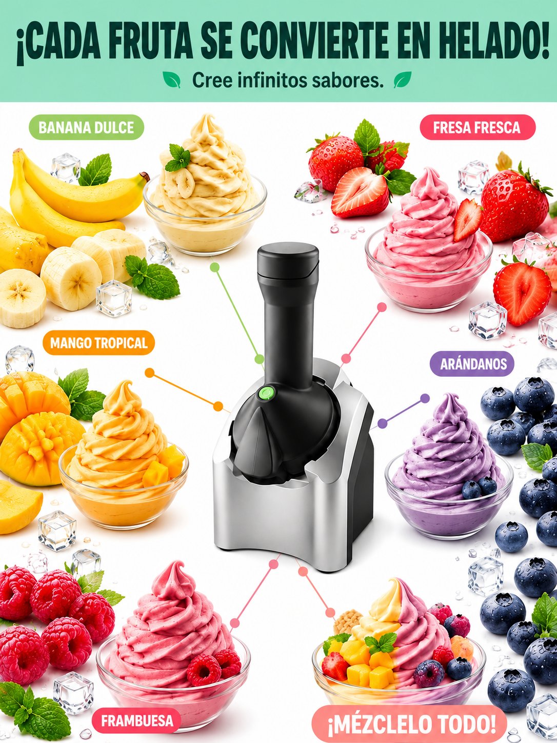 Fully Automatic Ice Cream Maker